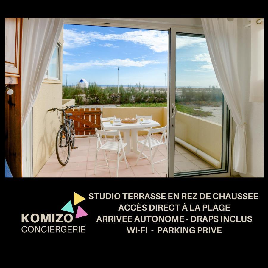 לאוקאט « L'Ecume » Terrasse Rez-De-Chaussee/Front De Mer מראה חיצוני תמונה